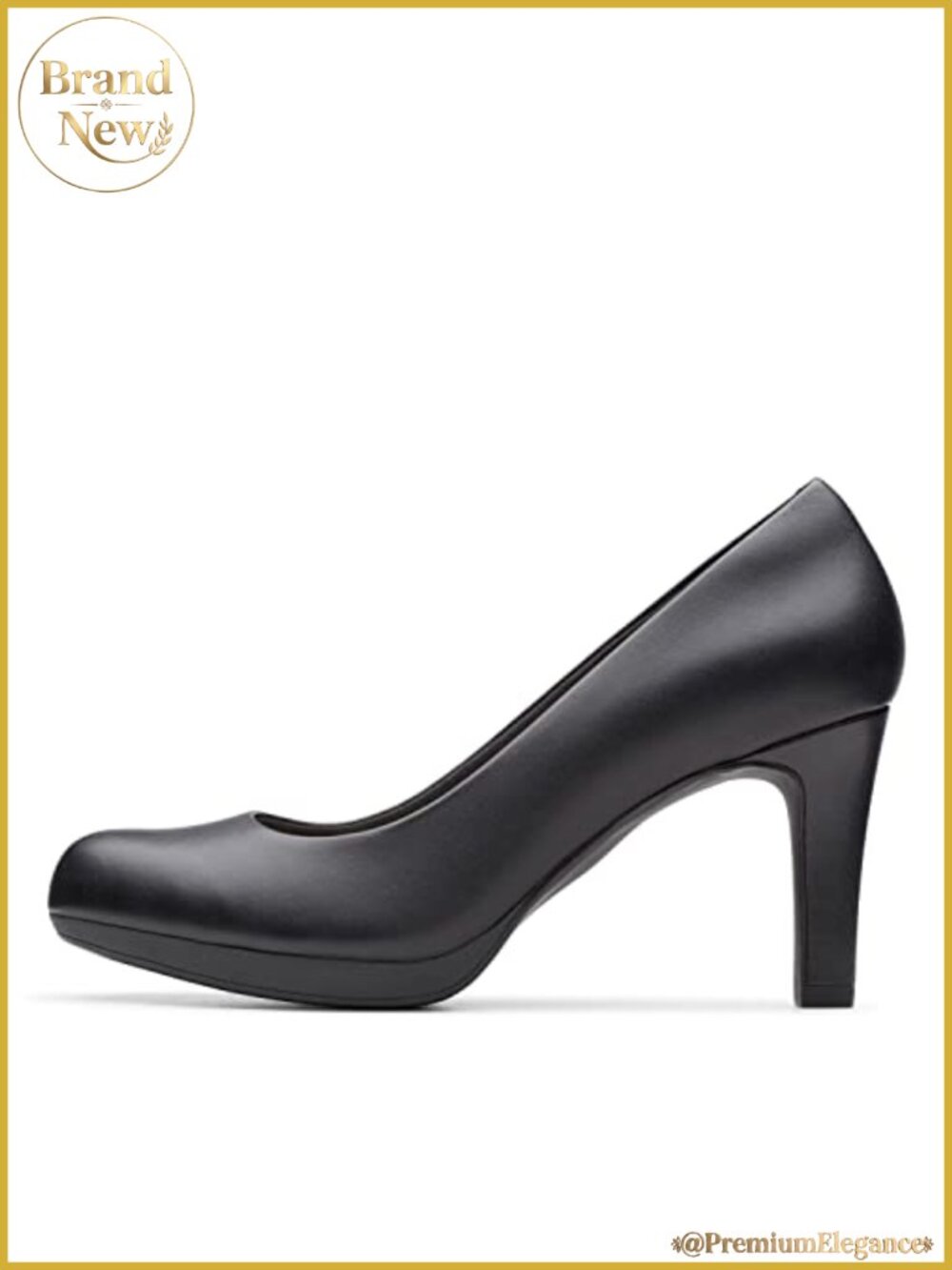 Clarks Womens Adriel Viola Pump Heels Cushion Ortholite Work